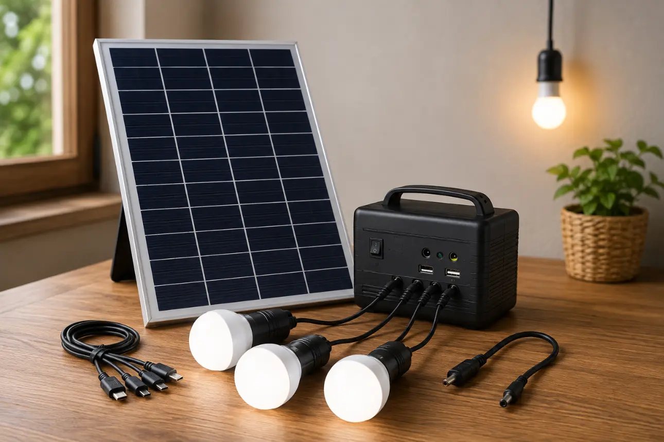 Solar Home Lighting System