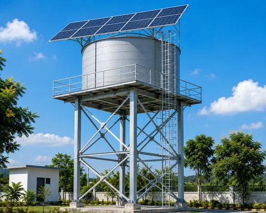 Water Tank Metal Structure